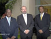 With the Ambassadors of Kenya, Harry Mutuma Kathurima  and Zambia Godwin Kingsley Chinkuli in Berlin, 2007